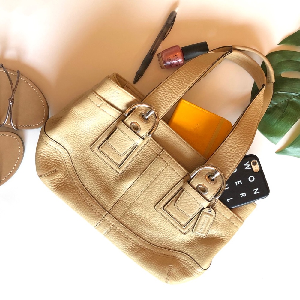 COACH Leather Soho Tote Bag ✨HOST PICK✨